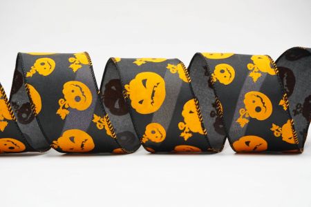 Halloween carved Pumpkin Ribbon - Halloween carved Pumpkin Ribbon